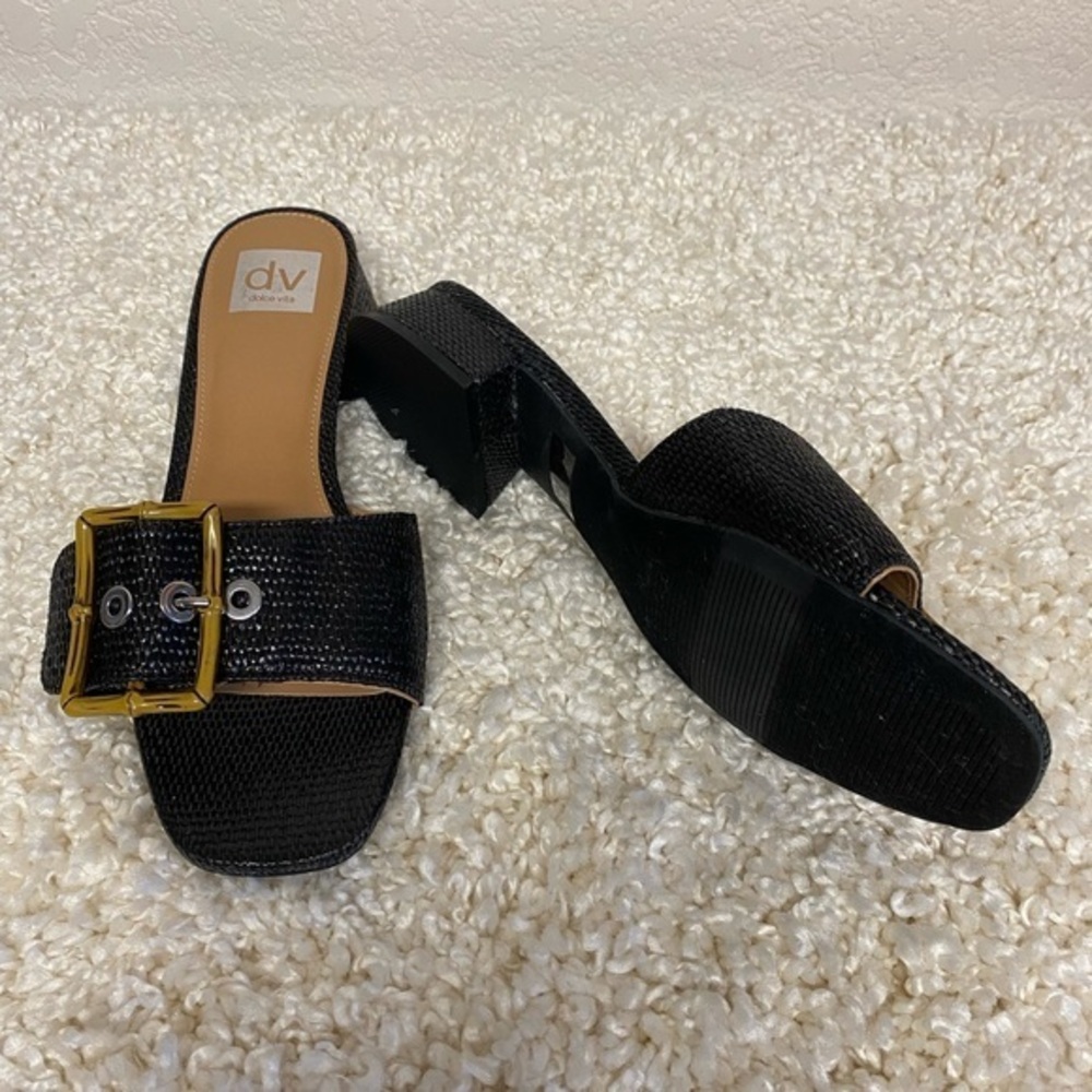 DV Niece Black Womens Sandals
